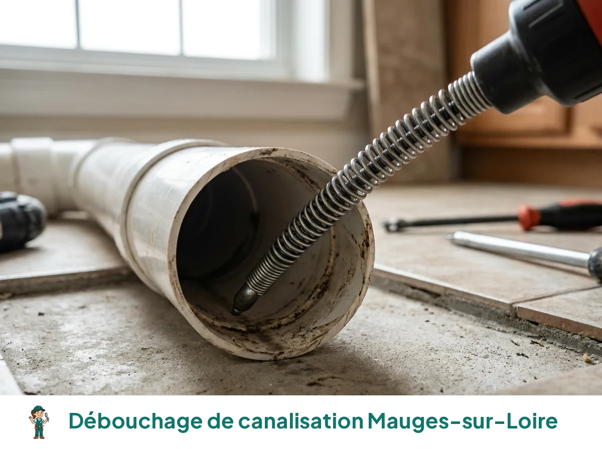 Débouchage de canalisation à Mauges-sur-Loire