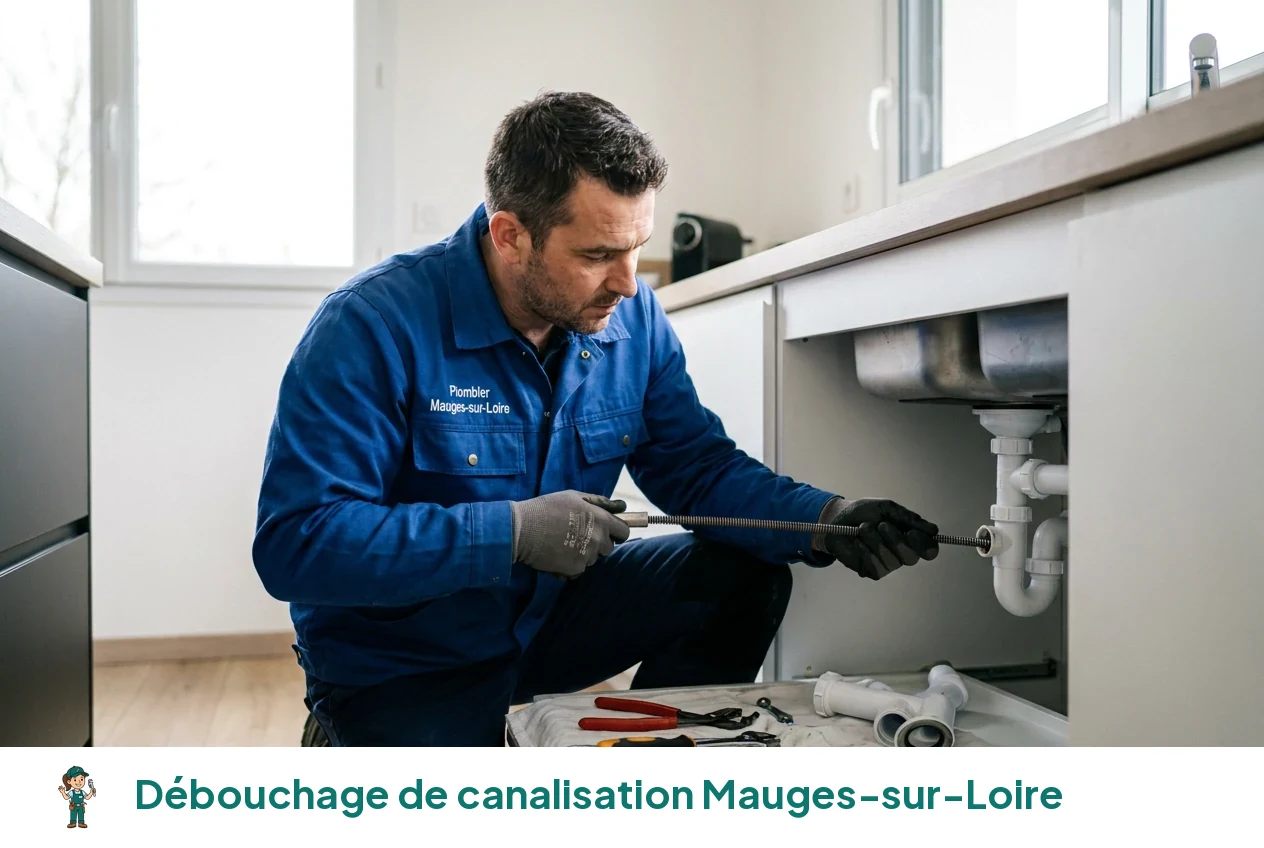 Débouchage de canalisation à Mauges-sur-Loire