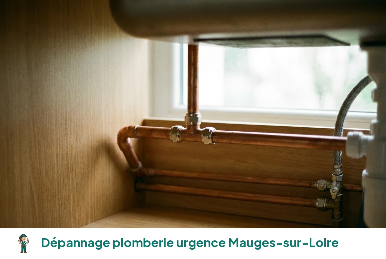 Dépannage plomberie urgence à Mauges-sur-Loire