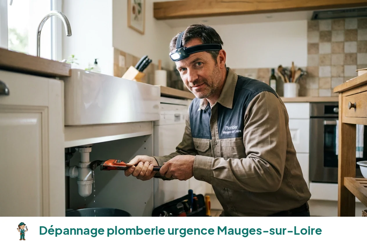 Dépannage plomberie urgence à Mauges-sur-Loire
