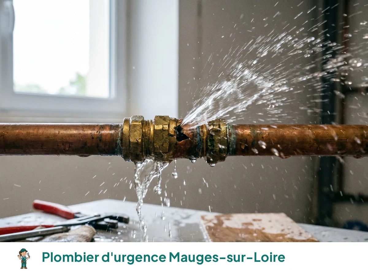 Plombier d'urgence à Mauges-sur-Loire