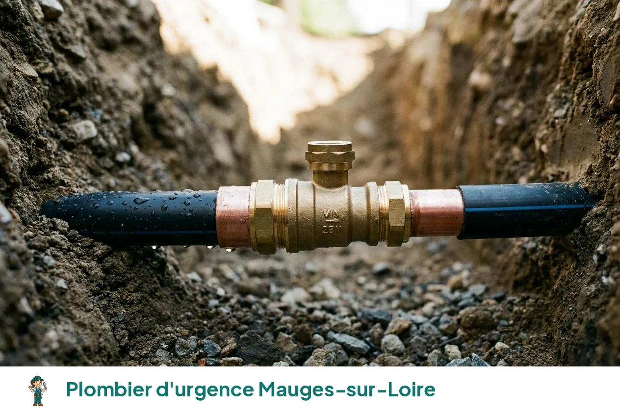 Plombier d'urgence à Mauges-sur-Loire
