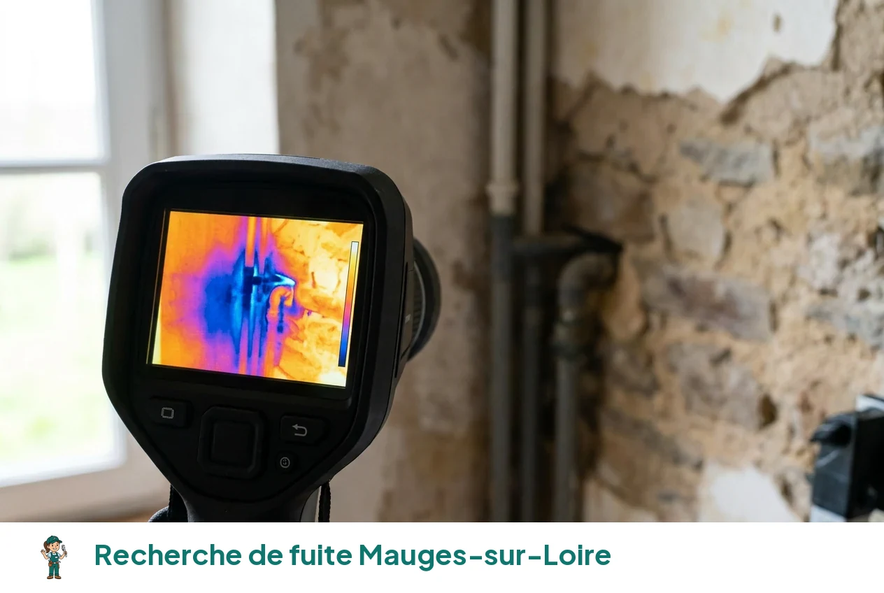 Recherche de fuite à Mauges-sur-Loire
