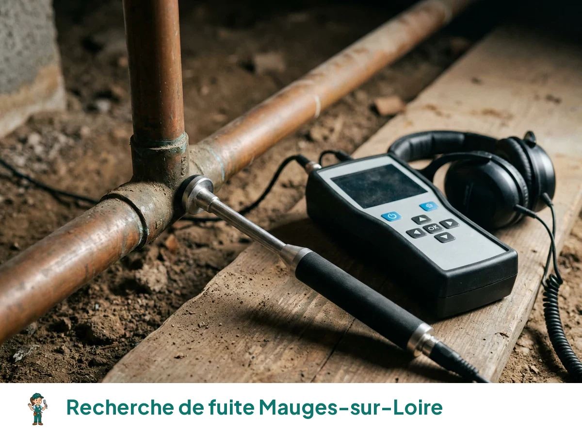 Recherche de fuite à Mauges-sur-Loire