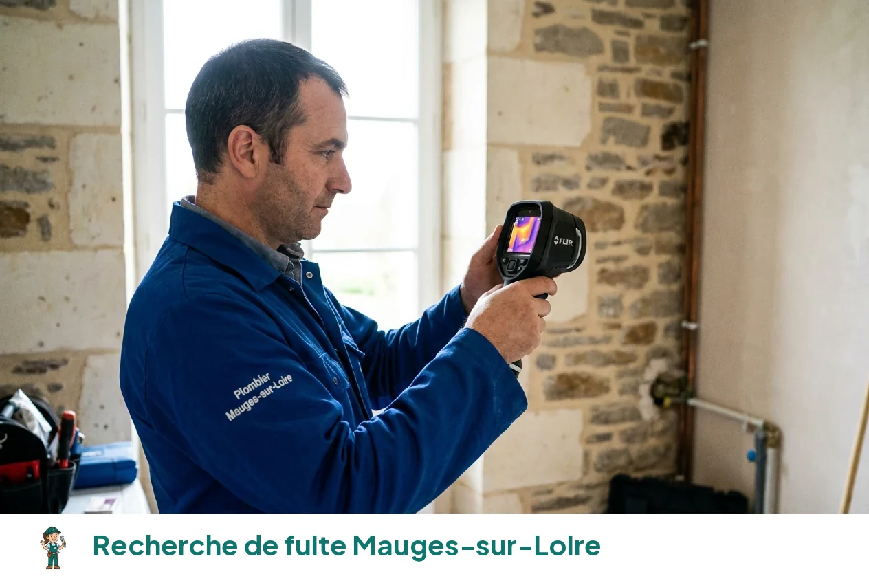 Recherche de fuite à Mauges-sur-Loire