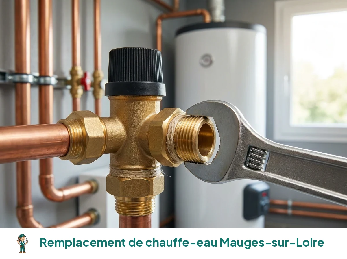 Remplacement de chauffe-eau à Mauges-sur-Loire