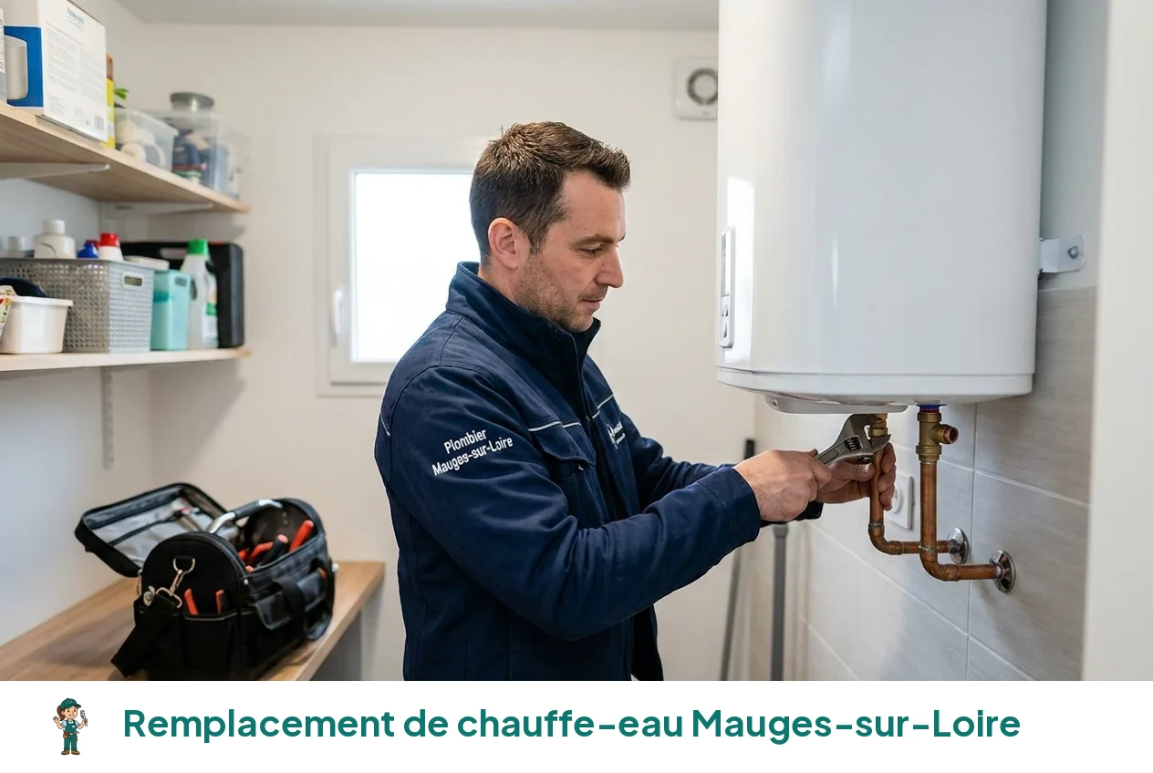 Remplacement de chauffe-eau à Mauges-sur-Loire