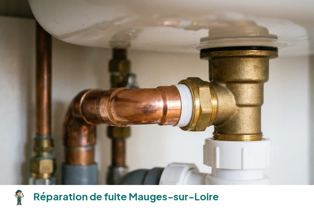 Réparation de fuite à Mauges-sur-Loire