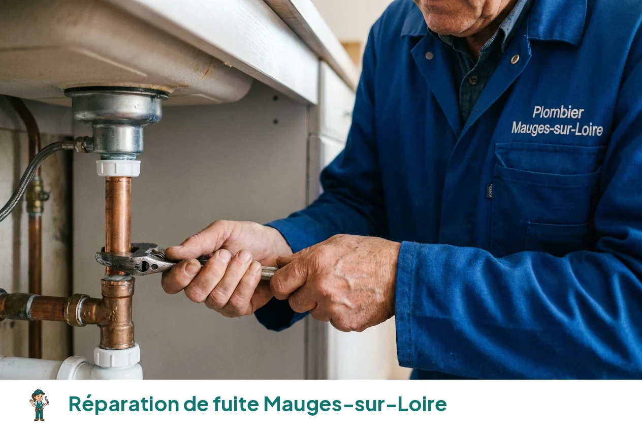 Réparation de fuite à Mauges-sur-Loire